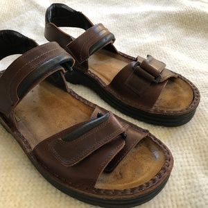 Naot padded backstrap sandals